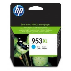 HP Cartucho de tinta Original 953XL de alto rendimiento cian