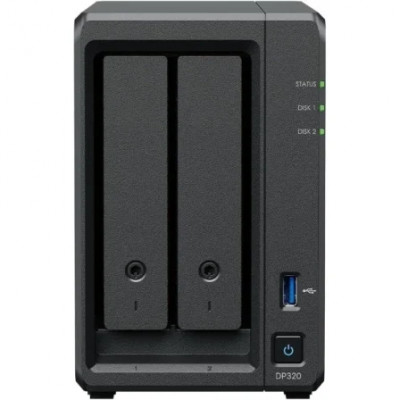 NAS Synology ActiveProtect DP320/ 2 Bahías 3.5- 2.5/ 8GB DDR4/ 16TB/ Formato Torre