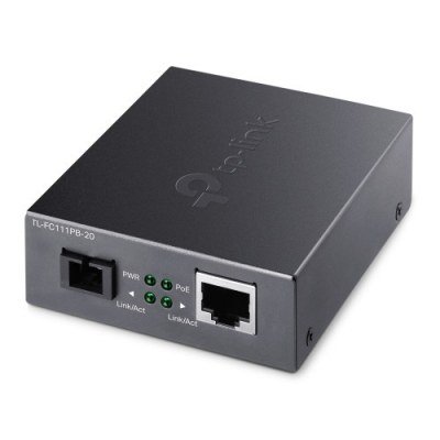 BI-DIRECTIONAL FIBER CONVERTER 1POE