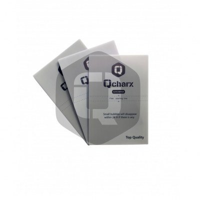 Laminas de proteccion frontales qcharx hidrogel autoreparación qx qx1 10 unidades