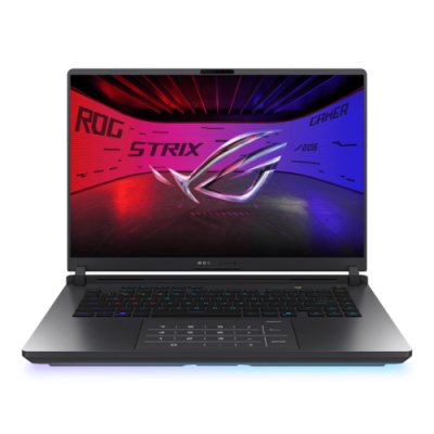 ASUS ROG Strix G16 G615LW-S5003 - Ordenador Portátil Gaming de 16 WQXGA 240Hz (Intel Core Ultra 9 275HX, 32GB RAM, 1TB SSD, NVIDIA RTX 5080 16GB, Sin Sistema Operativo) Gris Eclipse - Teclado QWERTY