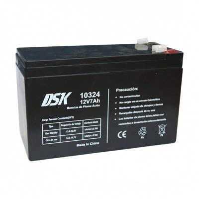 Bateria PLOMO 12V 7Ah AGM 151x94x65mm DSK