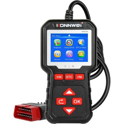 Comprobador Medidor de Diagnóstico OBD LCD Escáner de Automóviles