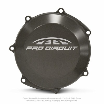 Tapa de embrague Pro Circuit para Yamaha YZ250F: aluminio, negro CCY14250F