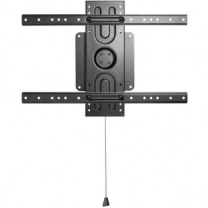 Soporte TV fijo de pared Aisens WT80R-137, 37-80 pulgadas, hasta 50 kg, VESA hasta 600x400 mm, vertical/horizontal, nivelación ±3°, negro