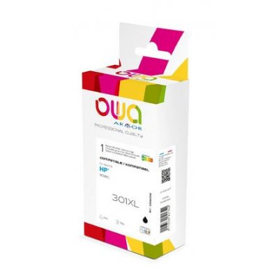 ARMOR Owa INKJET REMAN para HP 301XL B V2 Black Box