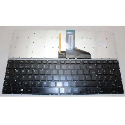 Teclado compatible para portátil TOSHIBA Satellite p50-a / p70-a / p55-a / p55-b + backlight negro