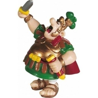 Figura plastoy asterix & obelix centurion romano con espada pvc