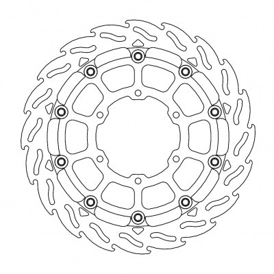 Disco de freno Flame Series MOTO-MASTER 112289