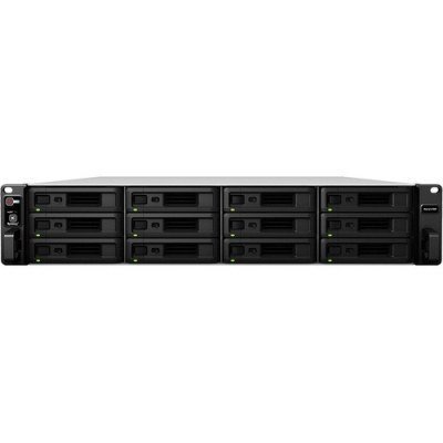 Synology RX1217RP - Caja de almacenamiento - 12 compartimentos (SATA-600) - montaje en bastidor - 2U