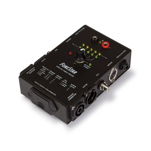 Comprobador Cable Audio JACK RCA XLR DIN