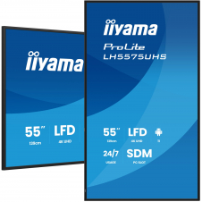 iiyama LH5575UHS-B2AG pantalla de señalización Pantalla plana para señalización digital 138,7 cm (54.6