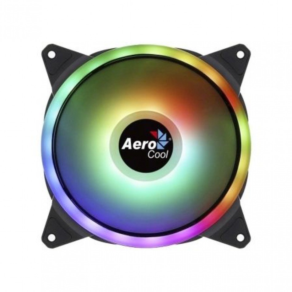 Ventilador Aerocool Dúo 14/ 14cm/ RGB