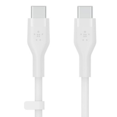 USB-C TO USB-C 2.0_SILIC 1M WHITE