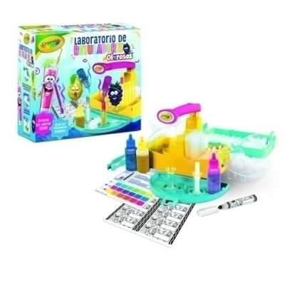 JUEGO CRAYOLA LABORATORIO ROTULADORES OLOROSOS NEON (+6 años)