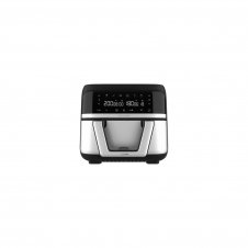 Cecotec Cecofry Dual 9000 Sencillo 9 L Independiente 2850 W Freidora de aire caliente Negro, Acero inoxidable