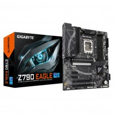 GIGABYTE Z790 EAGLE Placa base - Compatible con procesadores Intel Core de 14ª generación, VRM de 12+1+1 fases, hasta 7600 MHz DDR5 (OC), 3xPCIe 4.0