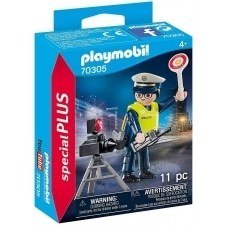 Playmobil policia con radar