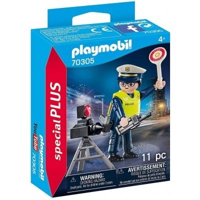 Playmobil policia con radar