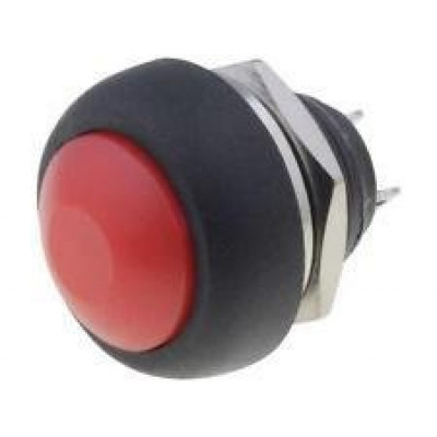 Pulsador OFF-(ON) 1A/250V Boton ROJO