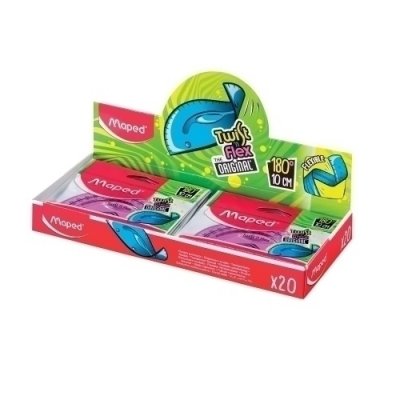 SEMICIRCULO MAPED TWIST&FLEX 20 CM - Pack de 20 unidades