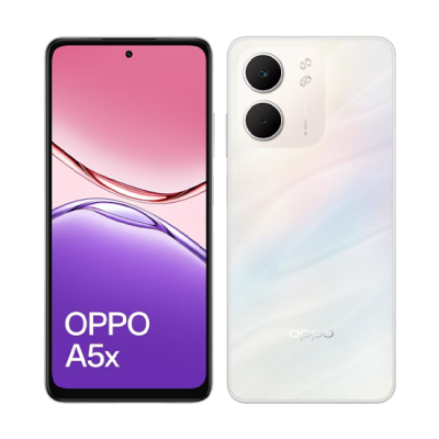 Oppo A5x 4G Dual Sim 4GB RAM 128GB - Laser White