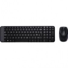 Teclado + mouse logitech mk220 wireless inalambrico ingles (eeuu)