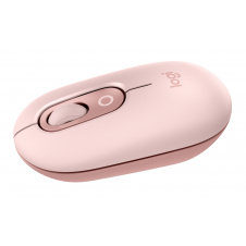Logitech POP Mouse, ratón inalámbrico Bluetooth compacto y portátil con botones programables y clics discretos, tecnología Easy-Switch para altern