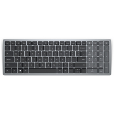 DELL KB740 teclado RF Wireless + Bluetooth QWERTZ Alemán Gris, Negro