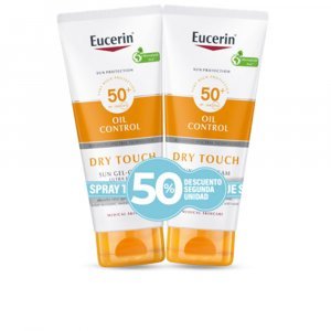 SENSITIVE PROTECT toque seco gel crema SPF50+ promo 2 x 200 ml