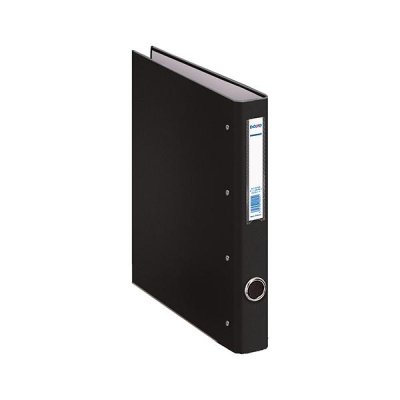 DOHE Carpeta 4 anillas mixtas 25mm folio negro