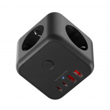 Mars Gaming MDCUBE20 cargador de dispositivo móvil Negro