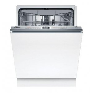 Lavavajillas integrable Bosch SMV4ECX28E, Serie 4, 60 cm, 14 servicios, 3ª bandeja, clase A, 54 kWh año, 42dB, media carga, 6 programas, AquaStop, blanco