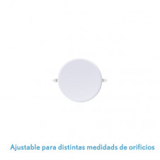 Downlight Led Smd Migmatita 9w 6500k Blanco 900lm 2x9x9 Cm Corte Ajustable (5-7,5)