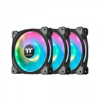VENTILADOR 120X120 THERMALTAKE RIING DUO 12 RGB TT 3-UDS