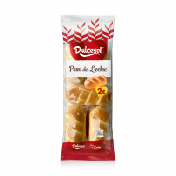 Dulcesol Pan de Leche Pack 10 Unidades 350Grs