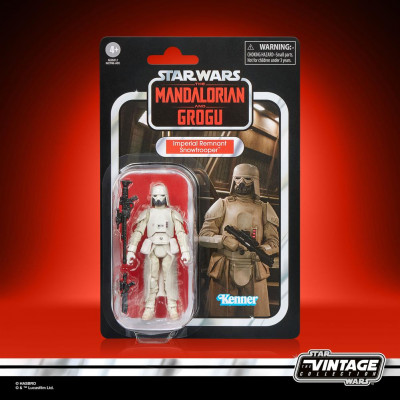 Figura hasbro star wars the mandalorian and grogu imperial remnant snowtrooper