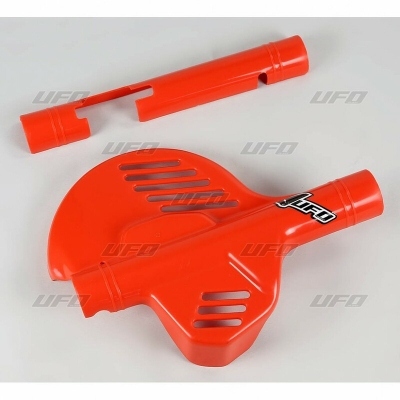 Protector de disco delantero UFO naranja (90') Honda XR600R CD01516@121