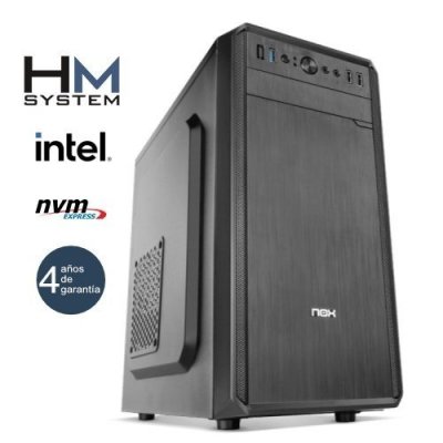 HM System Solano C9+ - Minitorre MT - 13ª gen - Intel Core i5 13400 - 16GB DDR4 - 1TB SSD M.2 NVMe - 4 años garantía - 30 días DOA