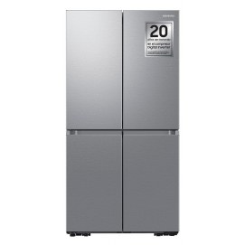 Frigorífico americano Samsung RF65DG960ESREF, 180 x 92 cm, 4 puertas, con display, inox