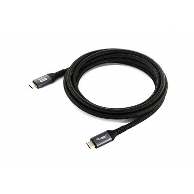 Cable usb tipo c equip macho - macho 100w 2m