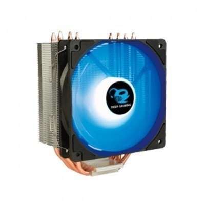 Ventilador disipador cpu deep gaming deep cyclone ii gaming. para intel y amd led azul