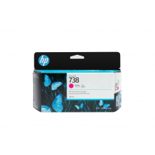 HP Cartucho de tinta magenta DesignJet 738 de 130 ml