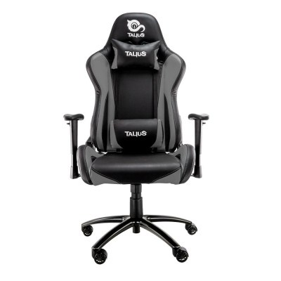 Talius silla Lizard V2 gaming black/Grey 2D, butterfly, base metal, ruedas 60mm nylon, gas clase 4