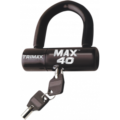 Candados de disco/cable de seguridad ultraelevada TRIMAX MAX40BK