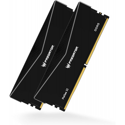 Acer Predator Pallas II DDR5 32GB (2 x 16GB) 6000MHz CL32 XMP 3.0 Black