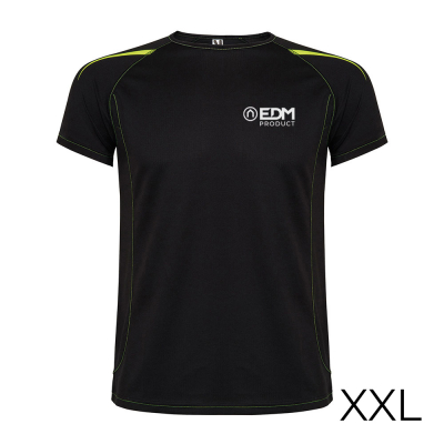 *merchandising* camiseta deportiva negra talla-xxl roly edm