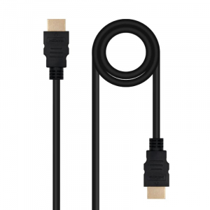 Cable HDMI Nanocable, V2.0, 4K@60Hz, 18Gbps, A/M-A/M, 2 metros