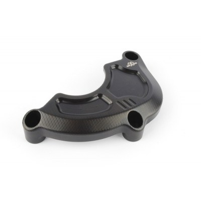 Protector de la tapa del motor Gilles Tooling (lado derecho), negro MP-R-Y03-B