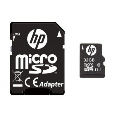 HP mi210 Tarjeta Micro SDHC 32GB UHS-I U1 Clase 10 + Adaptador SD